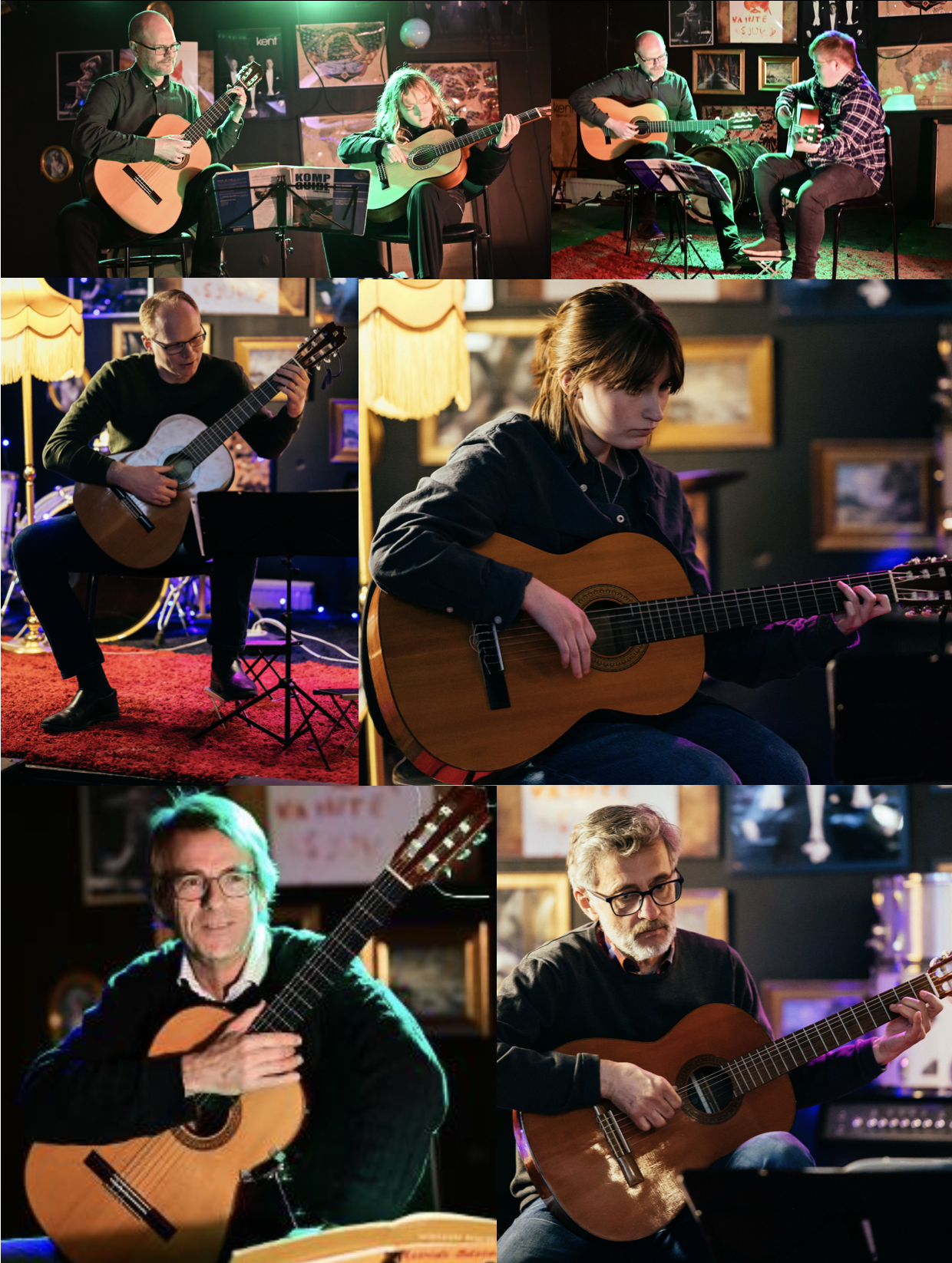 Gitarrlektioner – elever